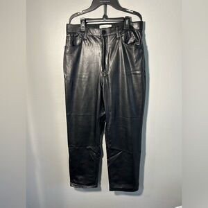 Abercrombie Leather Pants